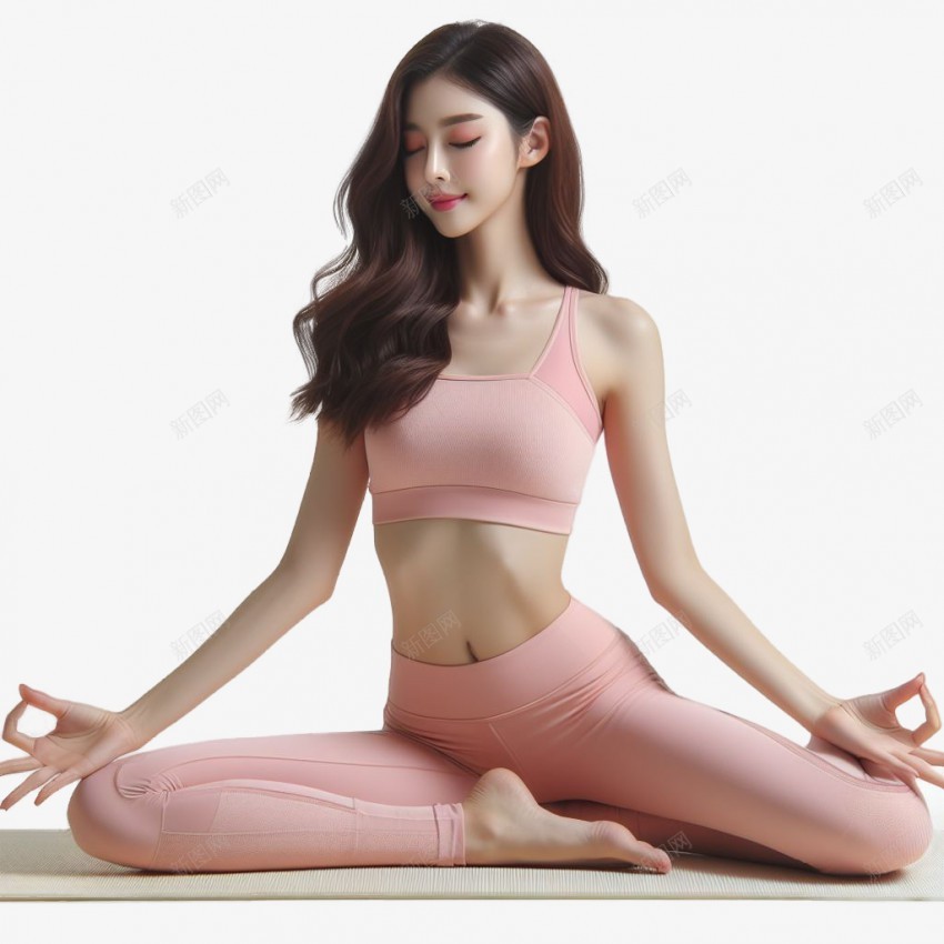 l练瑜伽的女孩png免抠素材_88icon https://88icon.com 瑜伽 女孩 练瑜伽