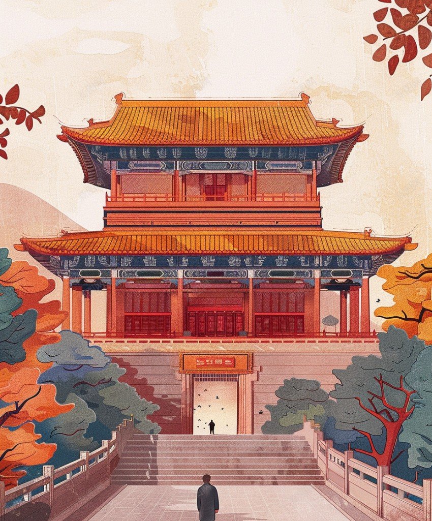 陕西城市古楼旅游图png_88icon https://88icon.com 陕西 城市 古楼 古城 旅游 旅行