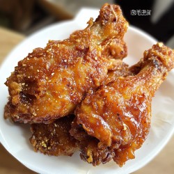 香酥鸡腿素材