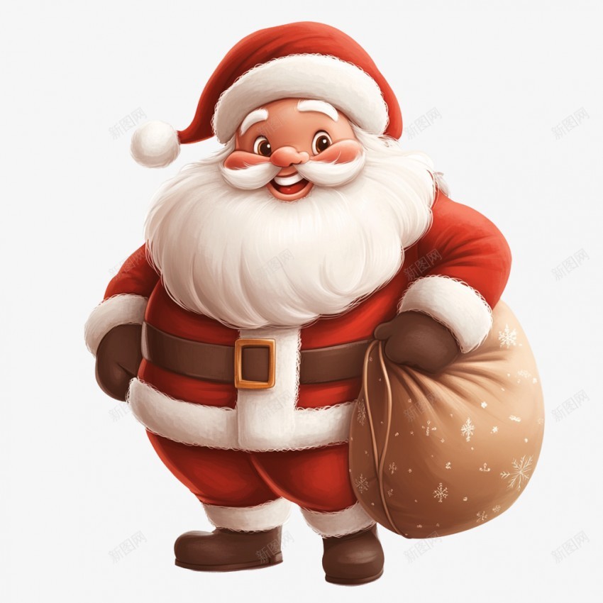 圣诞老人png免抠素材_88icon https://88icon.com 圣诞老人元素 健康 圣诞 圣诞节 圣诞节快乐 大礼包 微笑 快乐的圣诞老人 拿礼物  送礼物 