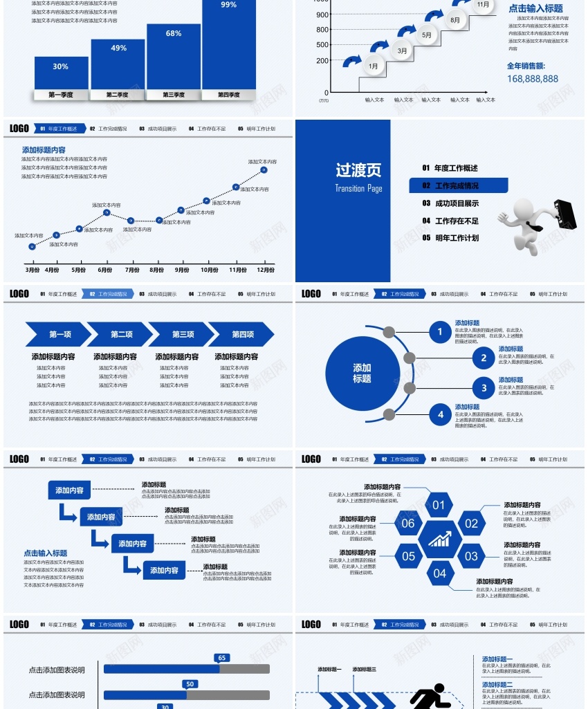 工作汇报年终总结——(45)PPT模板_88icon https://88icon.com 工作 年终总结 汇报