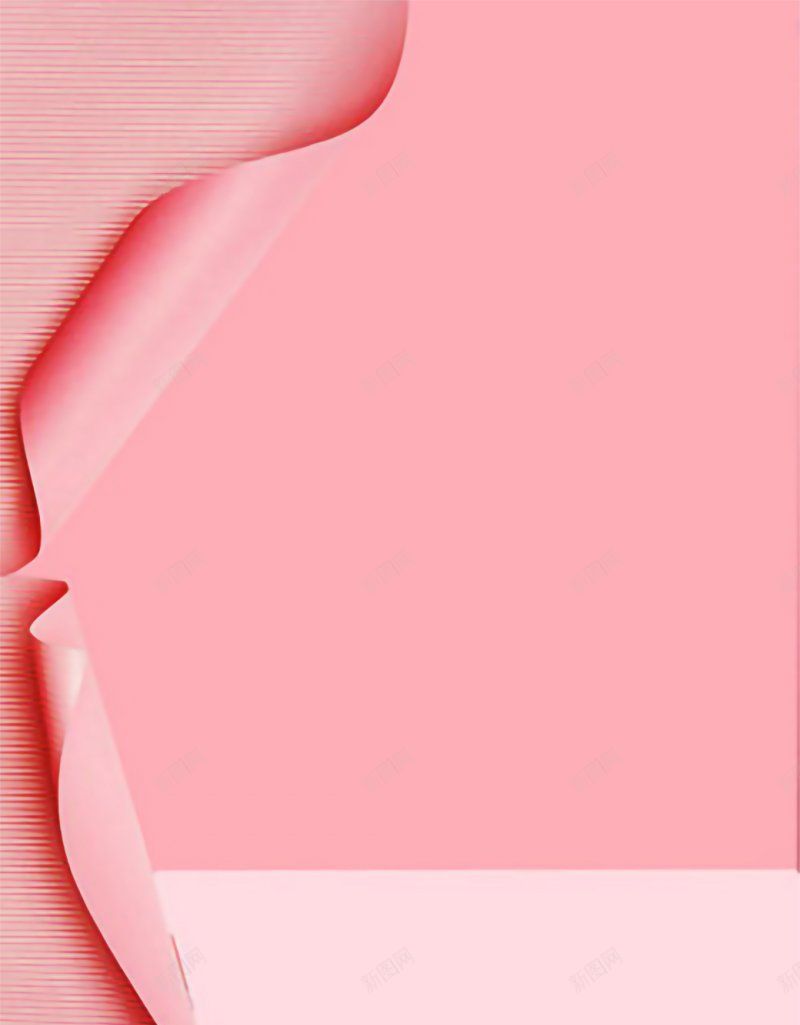粉色折角折纸背景场景jpg设计背景_88icon https://88icon.com 场景 粉色折角折纸背景