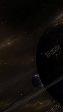 暗黑星球大气宇宙科幻H5背景图H5背景背景