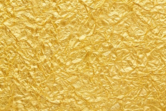 金色褶皱材质背景质地背景