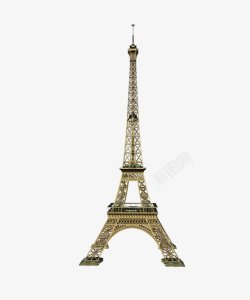 棕色调埃菲尔铁塔透明图层埃菲尔铁塔简笔画埃菲尔铁塔素材