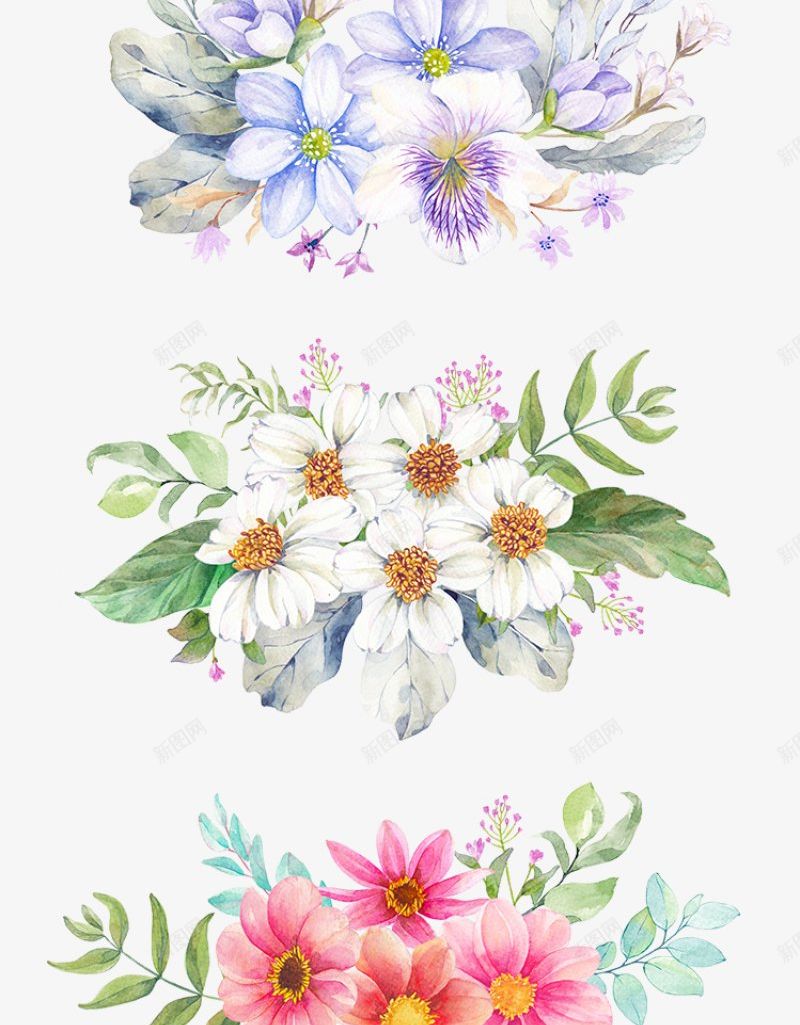 花草花朵手绘花花草草png免抠素材_88icon https://88icon.com 手绘 花朵 花花草草 花草