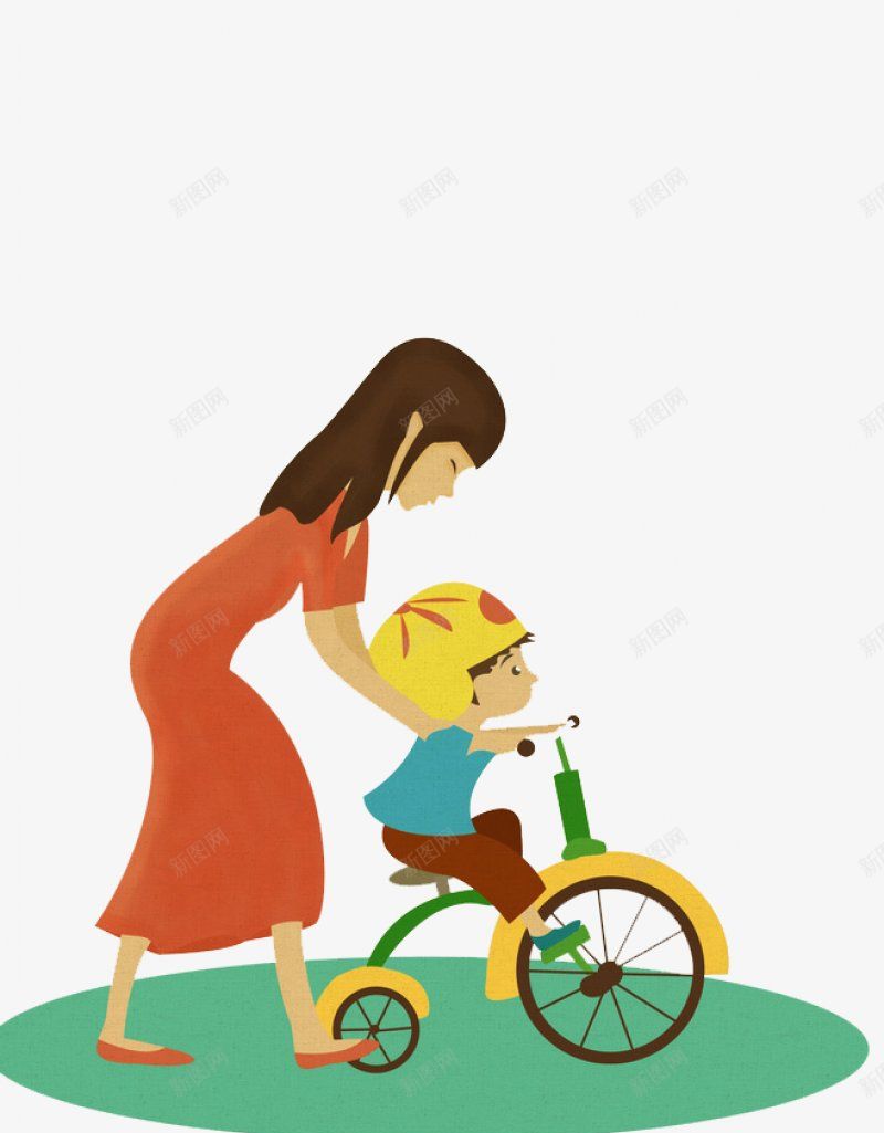 母亲节手绘人物png免抠素材_88icon https://88icon.com 三八妇女节 母亲节 手绘人物 卡通 妈妈 母亲 孩子 母爱 温情 温馨 扶着 宝宝 骑车 自行车 绿地 关爱 女神节 女王节 女生节 38 三八 妇女节