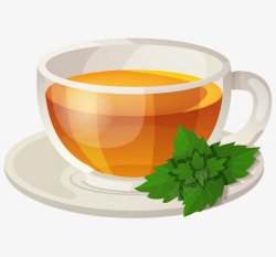 红茶夏日素材