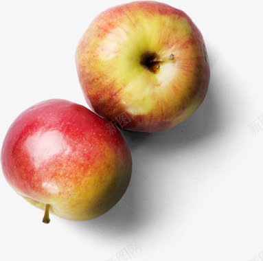 Apples两个苹果丨写实美食厨房食材水果蔬菜本套图标图标