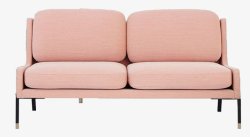 家具粉色双人沙发装饰图素材