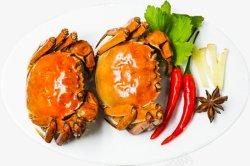 螃蟹螃蟹美食食物特色美食风味美食小吃烧烤素材