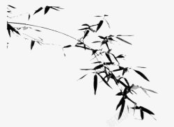 中国风竹子水墨画图彩色抽象画高风亮节花鸟画山水素材