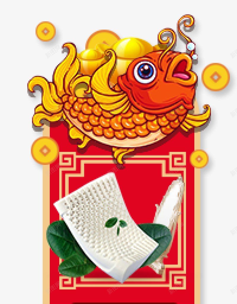 年货悬浮导航栏侧边栏png免抠素材_88icon https://88icon.com 导航栏侧边栏 年货悬浮