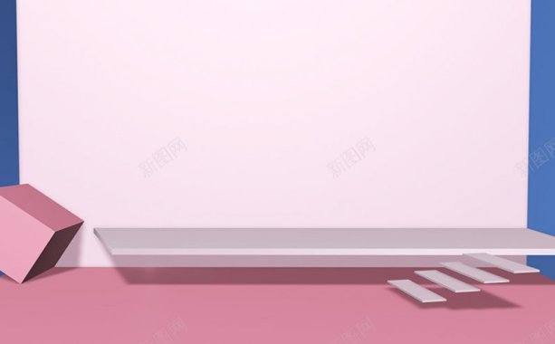 立体空间空间感透视空间透视感三维空间3d空间C4D背景