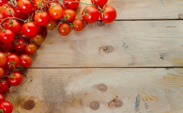 西红柿木板背景图片背景