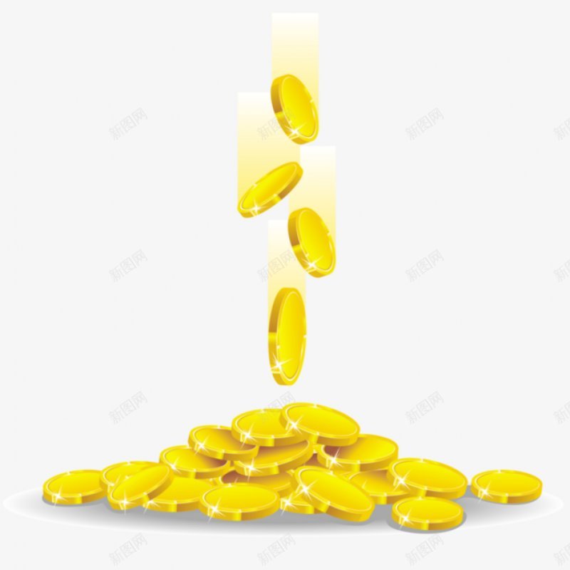 金钱金币电商钱元素png免抠素材_88icon https://88icon.com 新年 新春 春节 活动 电商 积分 财神 过年 金币 金融 金钱