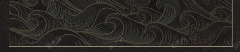 国潮风仙鹤祥云花纹线条中国风日系风古典PSD模板海jpg设计背景_88icon https://88icon.com 中式