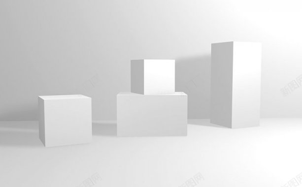 立体空间空间感透视空间透视感三维空间3d空间C4D背景