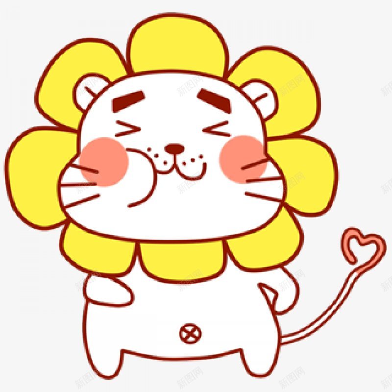 手绘可爱的狮子卡通动物插画png免抠素材_88icon https://88icon.com 哺乳动物  插画动物 免扣 动物 黄色鬃毛 尾巴 彩笔 树林 野生 笑脸 激情 智感  绘画 简笔画 人性化 插画 