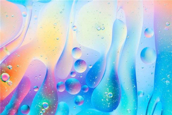 抽象水彩未来彩色渐变液体纹理背景图3背景