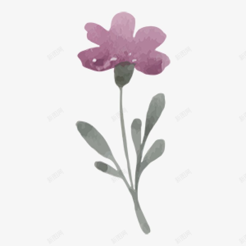 水彩手绘花卉图手绘彩绘水彩插画png免抠素材_88icon https://88icon.com 免扣手绘彩绘水彩插画 水彩手绘花卉图
