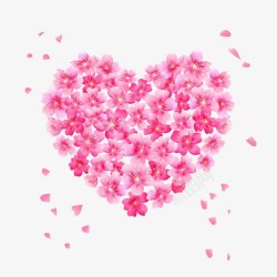 红粉色樱花花朵灬小狮子灬植物花朵鲜花花卉玫瑰花郁金素材