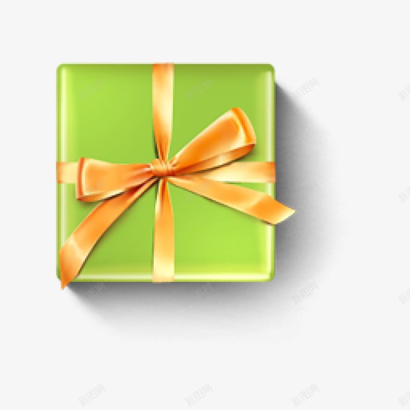 礼盒圣诞礼物盒雪飘带png免抠素材_88icon https://88icon.com 圣诞 礼物盒 礼盒 雪 飘带