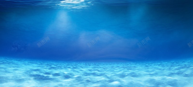 合成深海背景图冰水背景
