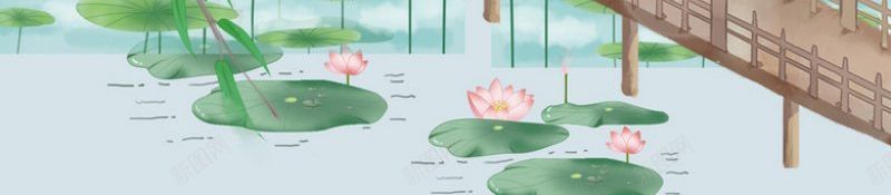 手绘古风亭台背景图古风背景溶图jpg设计背景_88icon https://88icon.com 手绘古风亭台背景图 古风背景溶图