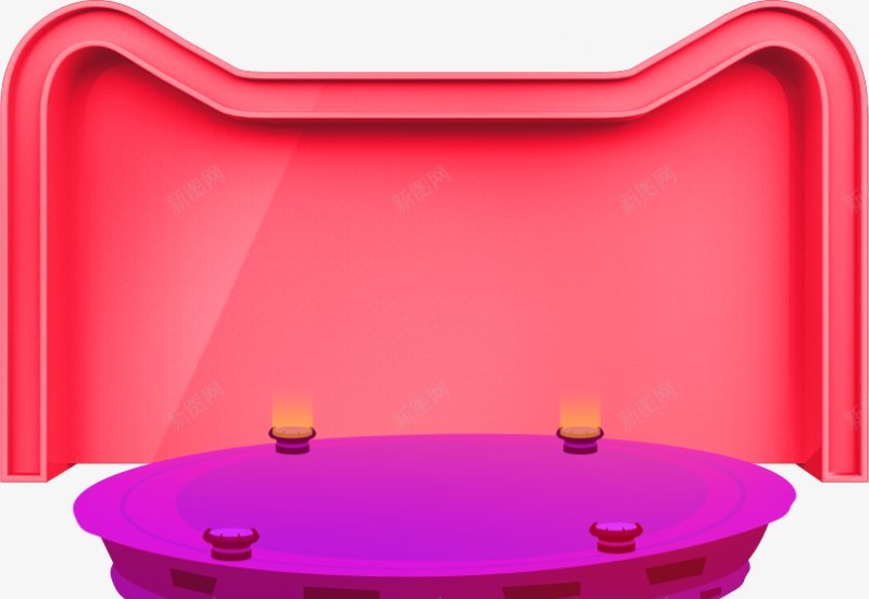 天猫3D立体风格的紫色促销舞台png免抠素材_88icon https://88icon.com 3D风格 促销舞台 天猫图标 高端大气 商品台 紫色 立体台子 圆形 展台 底座 天猫设计 电商 舞台表演元素