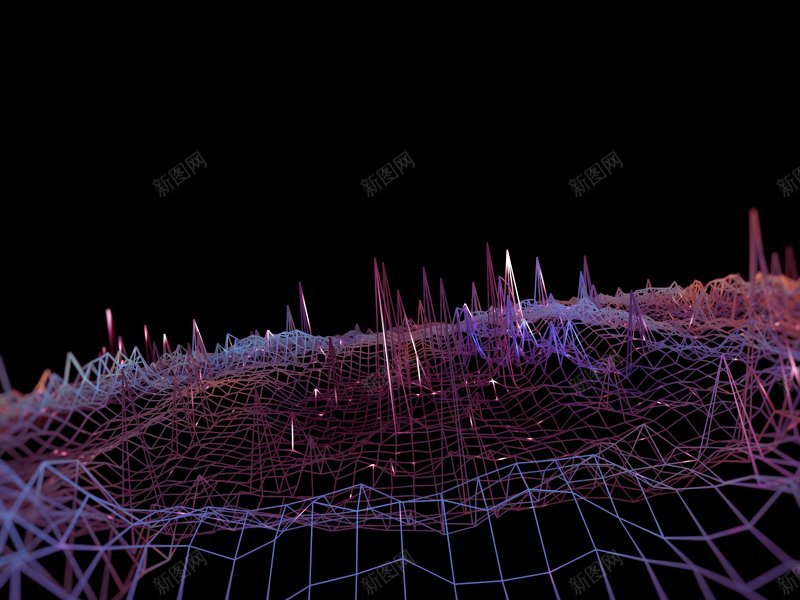 右上角放大大图抽象不规则科幻线框HD超清背景图jpg设计背景_88icon https://88icon.com Abstract Wireframe