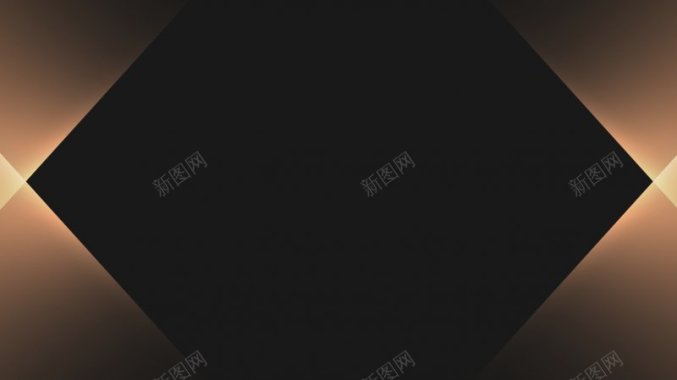 创建画板黑色金色空间电商网页天猫淘宝背景