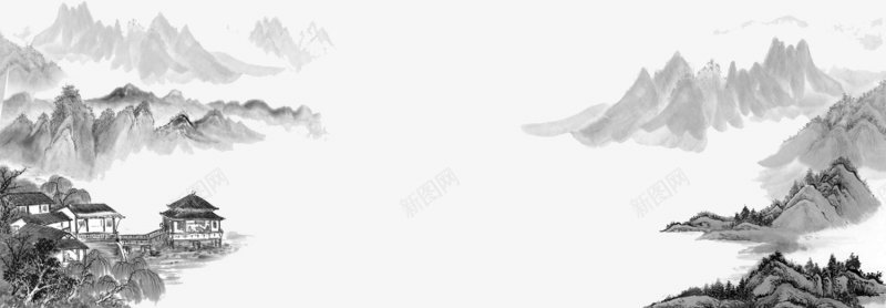 中国风水墨山水透明中国风水墨风红色黑色蓝色黑金黑金png免抠素材_88icon https://88icon.com 24节气 中国风水墨山水透明 中国风水墨风红色 二十四节气 儿童 情人节 母亲节 蓝色 黑色 黑金