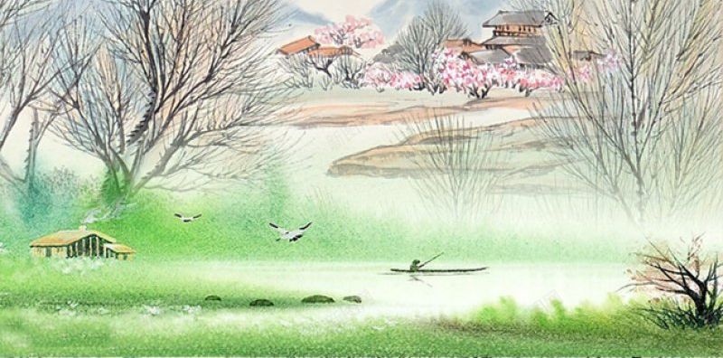 中国风水墨简约H5HTML网H5jpg设计背景_88icon https://88icon.com H5 HTML网 中国风水墨简约H5