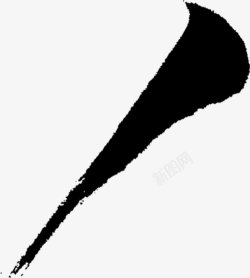 笔触毛笔水墨书法中国风书法墨迹水墨笔触效果溅墨毛笔素材