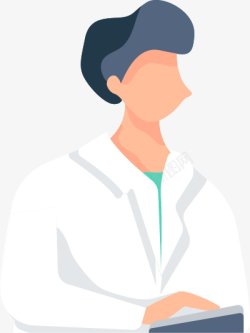 医护人员护士医生插画人物图扁平等距插画人物合辑素材