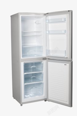打开的小冰箱透明图层冰箱海报冰箱卡通冰箱食物冰素材