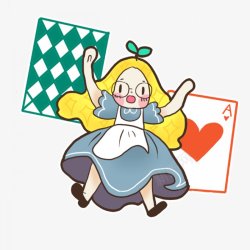 卡通人物Q版人物卡通可爱萌男孩女孩男生女生公主王子素材