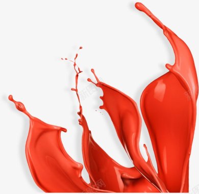 色彩柔和色彩液体橘红色油漆泼水飞溅水的运动水护肤品图透明设图标图标