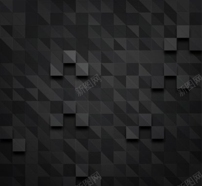 黑色方格矢量background背景
