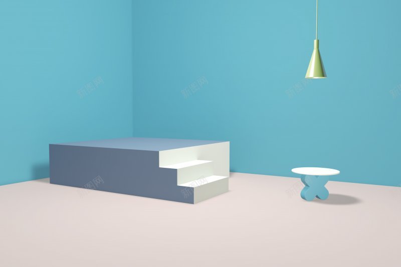 小清新蓝色c4d空间感质感立体感夏季夏日小清新海边jpg设计背景_88icon https://88icon.com 24节气 二十四节气 儿童 情人节 母亲节 蓝色 质感 金色 黑色 黑金