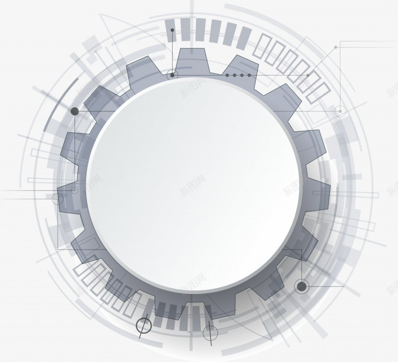 齿轮科技感杂七杂八png免抠素材_88icon https://88icon.com 杂七杂八 科技感 齿轮