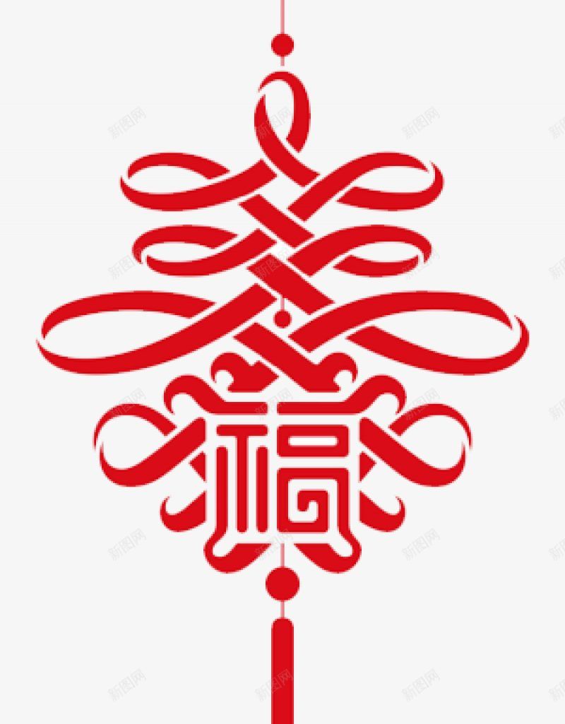 春节新春元旦节日灯笼炮竹剪纸红色拜年中国结喜庆png免抠素材_88icon https://88icon.com 喜庆