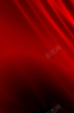 红色质感布纹布料北坤人丝蝴蝶结彩带礼物标签背景