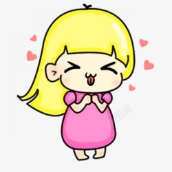 卡通人物Q版人物卡通可爱萌男孩女孩男生女生公主王子素材