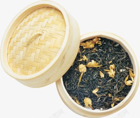 桂花茶实物茶杯茶碗茶茶叶泡茶杯子中国实物实物中国中国风合图标图标