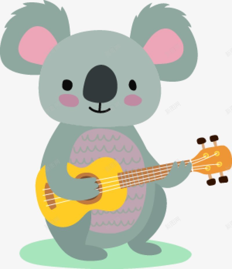 弹吉他的浣熊卡通动物形象可爱卡通合辑卡通可png免抠素材_88icon https://88icon.com 动物 卡通动物形象免扣 弹吉他的浣熊
