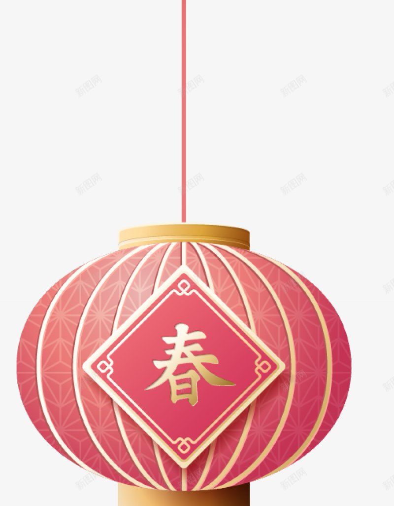 灯笼农历新年传统春节迎新复古传统中国风日式png免抠素材_88icon https://88icon.com 灯笼