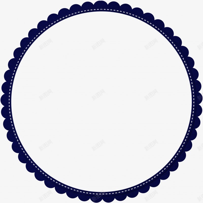 花边圆PNS透明底png免抠素材_88icon https://88icon.com PNS透明底 花边圆