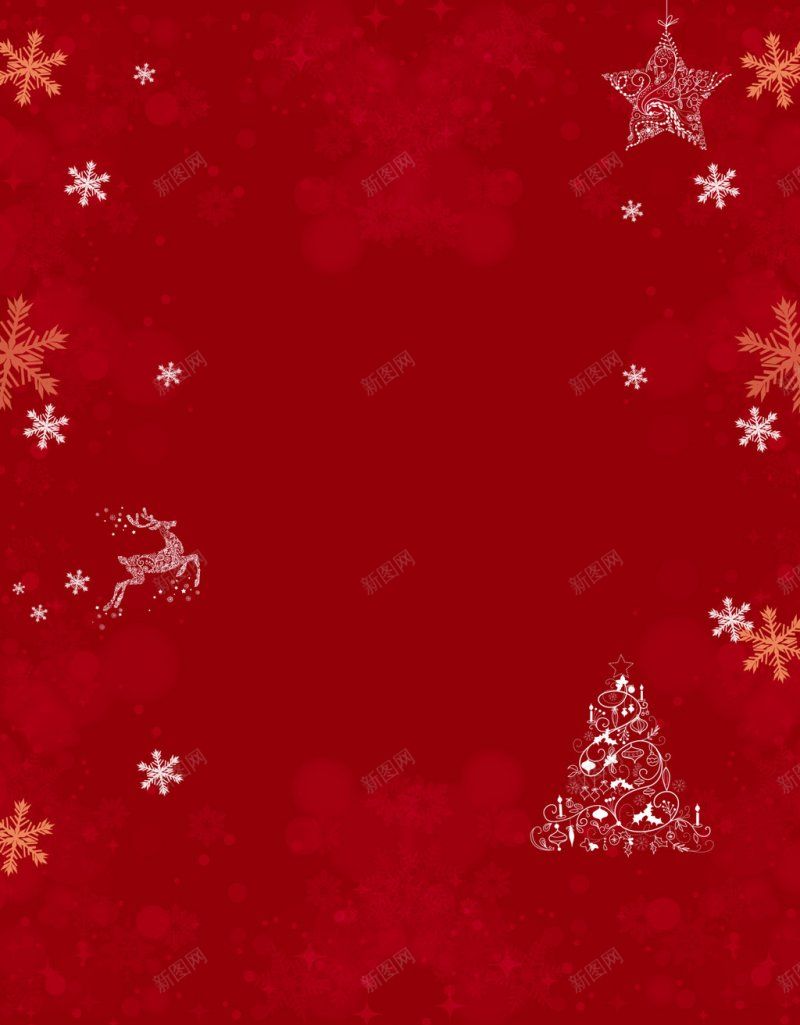 淘宝店铺首页圣诞雪花海报圣诞jpg设计背景_88icon https://88icon.com 圣诞